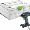 Cordless * | Festool 576479 Tid 18 Cordless 18V Impact Driver Basic (Tool Only)