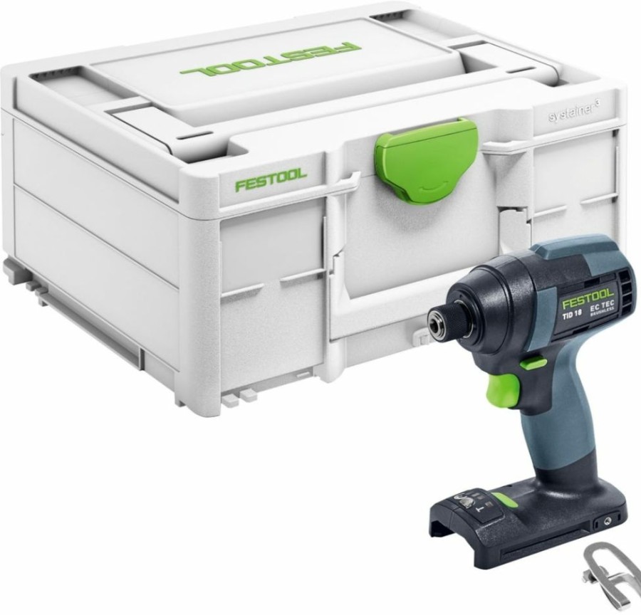 Cordless * | Festool 576479 Tid 18 Cordless 18V Impact Driver Basic (Tool Only)