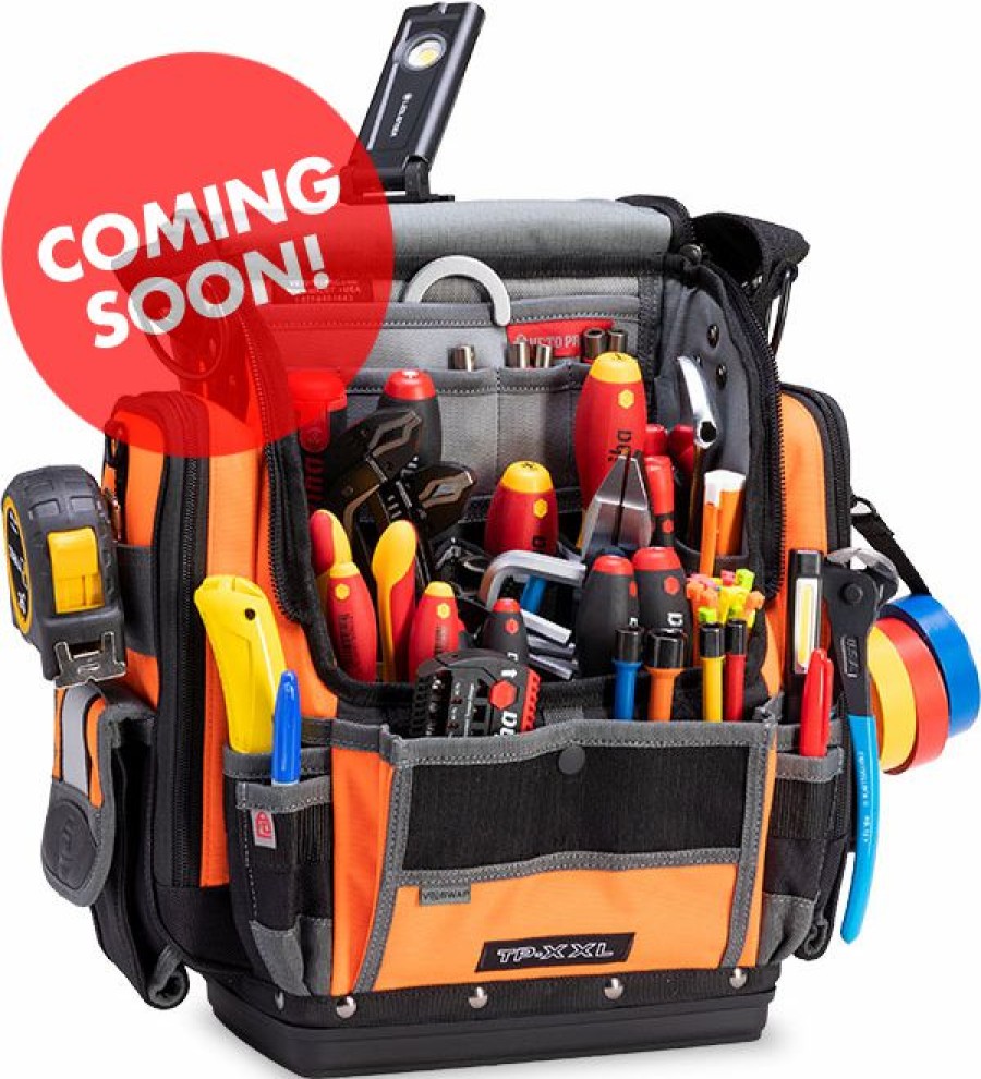 Work Gear * | Veto Pro Pac Tp-Xxl Hi-Viz Orange Tool Pouch