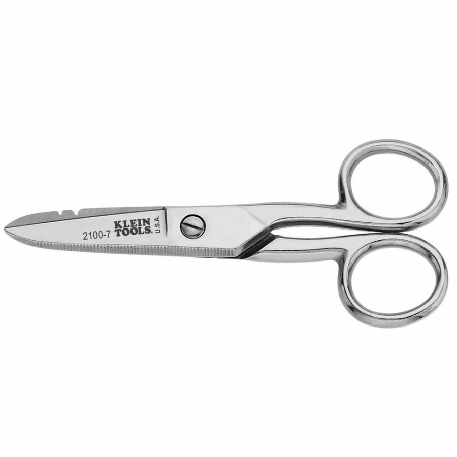 Cutting * | Klein 2100-7 Electrician'S Scissors