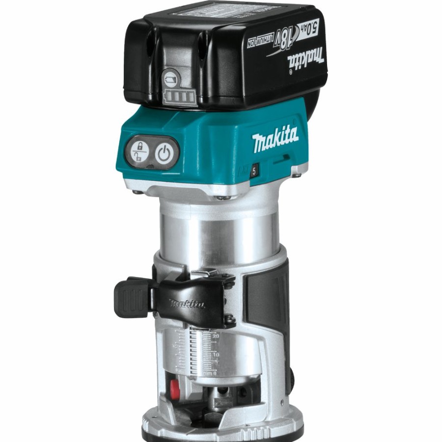 Cordless * | Makita Xtr01T7 18V Lxt Compact Cordless Router Kit