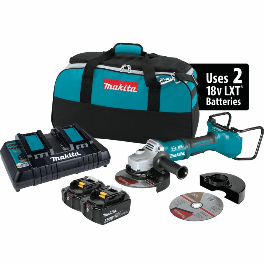 Cordless * | Makita Xag12Pt1 18V X2 (36V) Lxt Grinder Kit