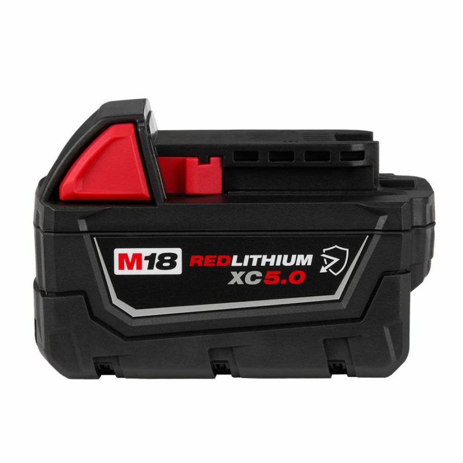 Cordless * | Milwaukee 48-11-1850R M18 Redlithium Xc5.0 Resistant Battery