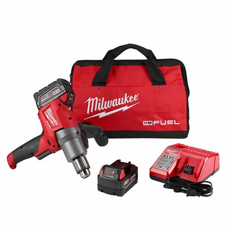 Cordless * | Milwaukee 2810-22 M18 Fuel Mud Mixer Kit