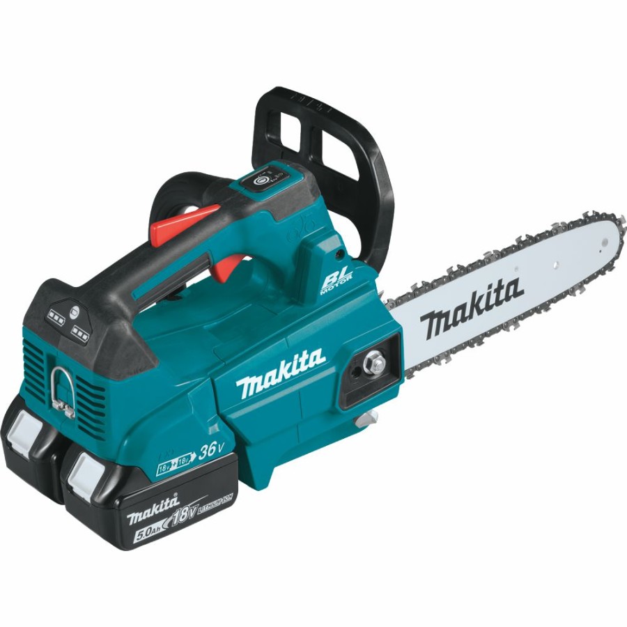 Cordless * | Makita Xcu08Pt 36V (18V X2) Lxt Brushless 14 Top Handle Chain Saw Kit