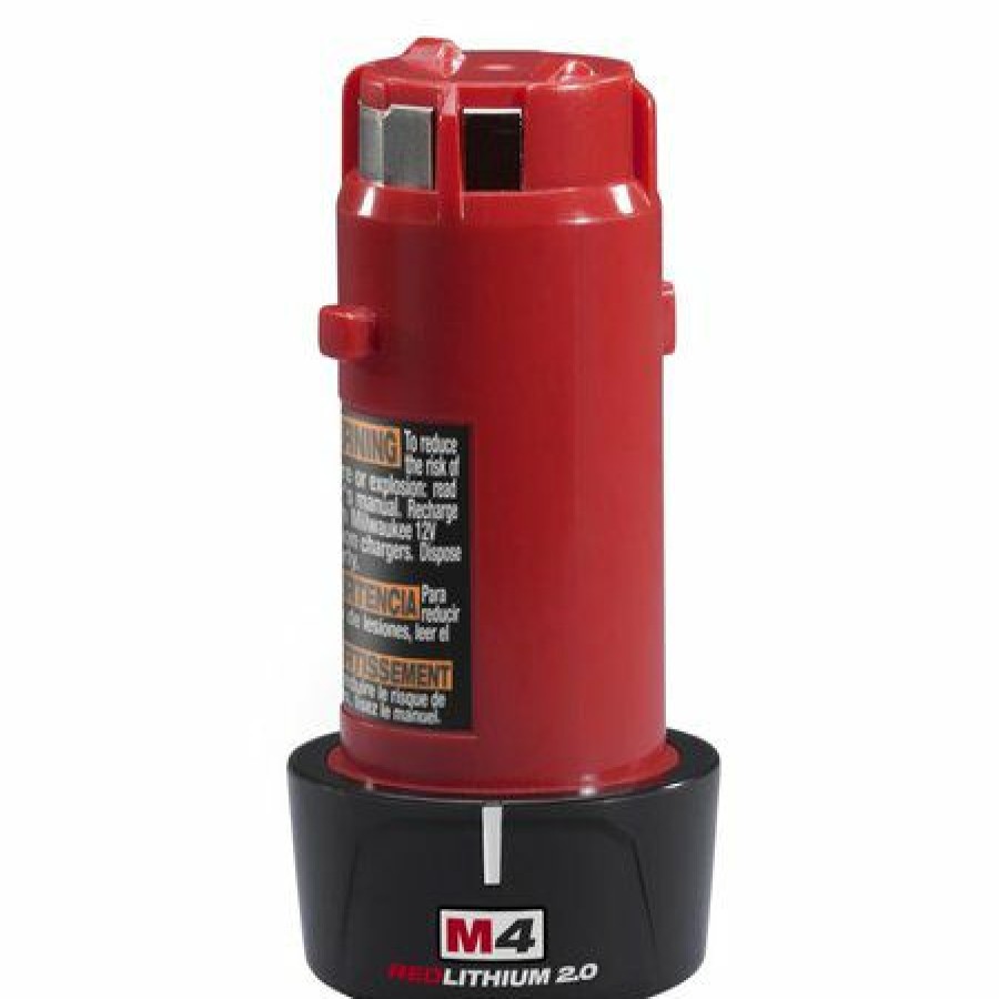 Cordless * | Milwaukee 48-11-2001 M4 2.0 Ah Battery Pack