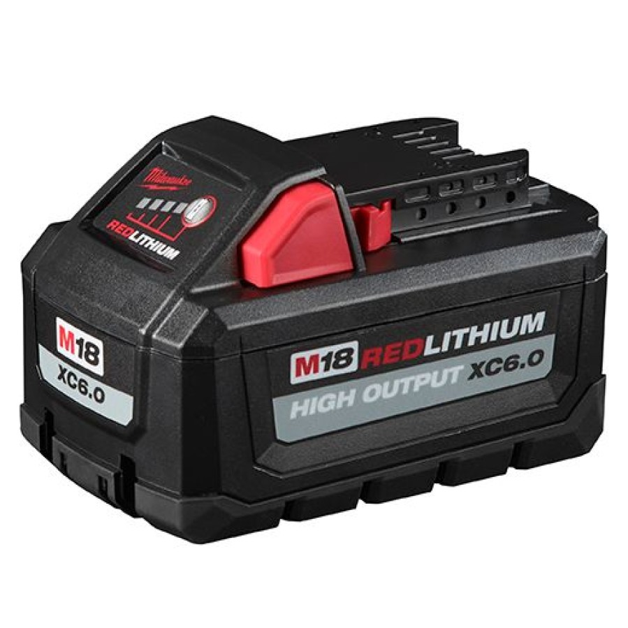 Cordless * | Milwaukee 48-11-1865 M18 Redlithium High Output Xc6.0 Battery