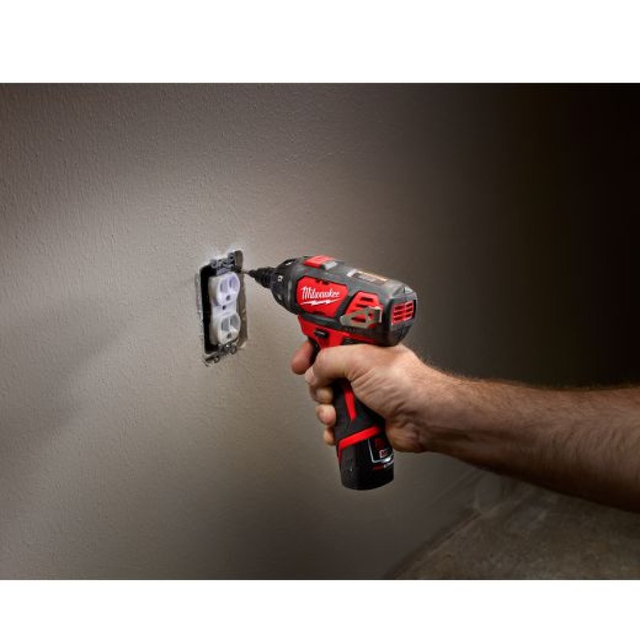 Cordless * | Milwaukee 2401-20 M12 Screwdriver (Tool Only)