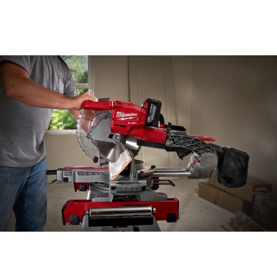 Cordless * | Milwaukee 2734-20 M18 Fuel 10 Dual-Bevel Sliding Compound Miter Saw (Tool Only)