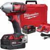 Cordless * | Milwaukee 2658-22 M18 3/8 Impact Wrench Kit