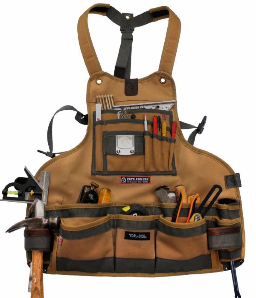 Work Gear * | Veto Pro Pac Ta-Xl Tool Apron