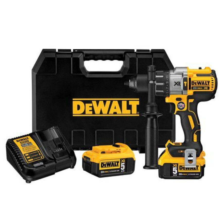 Cordless * | Dewalt Dcd996P2 20V Max Xr 1/2 Hammer Drill/Driver Kit