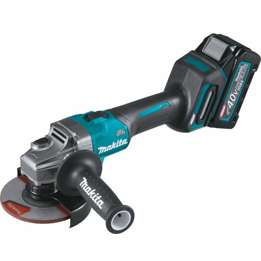 Cordless * | Makita Gag01M1 40V Max Xgt 4-1/2 / 5 Angle Grinder Kit