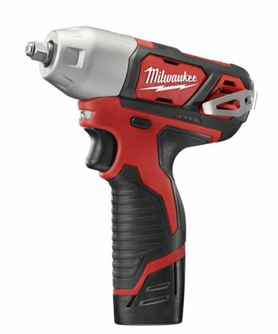 Cordless * | Milwaukee 2463-22 M12 3/8 Impact Wrench Kit