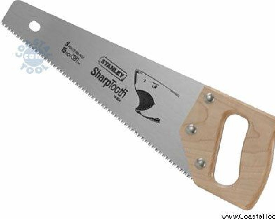 Cutting * | Stanley 15-334 15 9 Tpi Sharptooth Handsaw