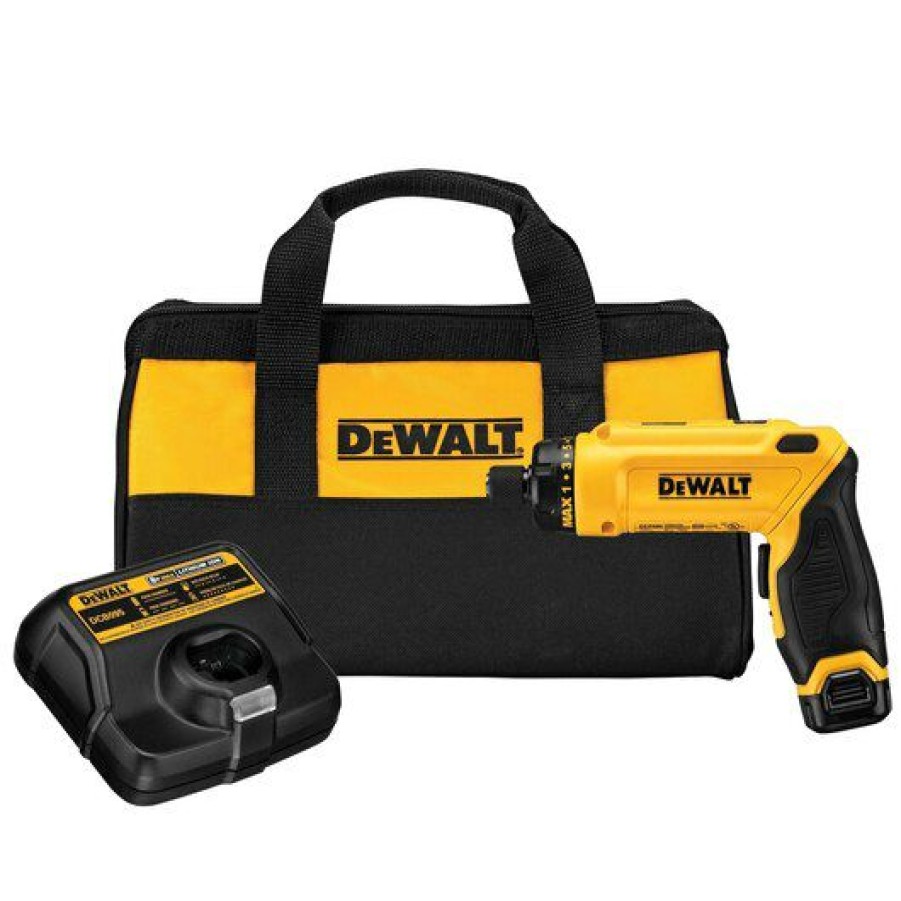 Cordless * | Dewalt Dcf680N1 8V Max Gyroscopic Screwdriver Kit