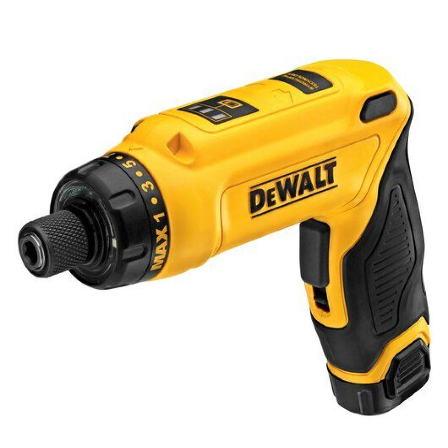 Cordless * | Dewalt Dcf680N1 8V Max Gyroscopic Screwdriver Kit