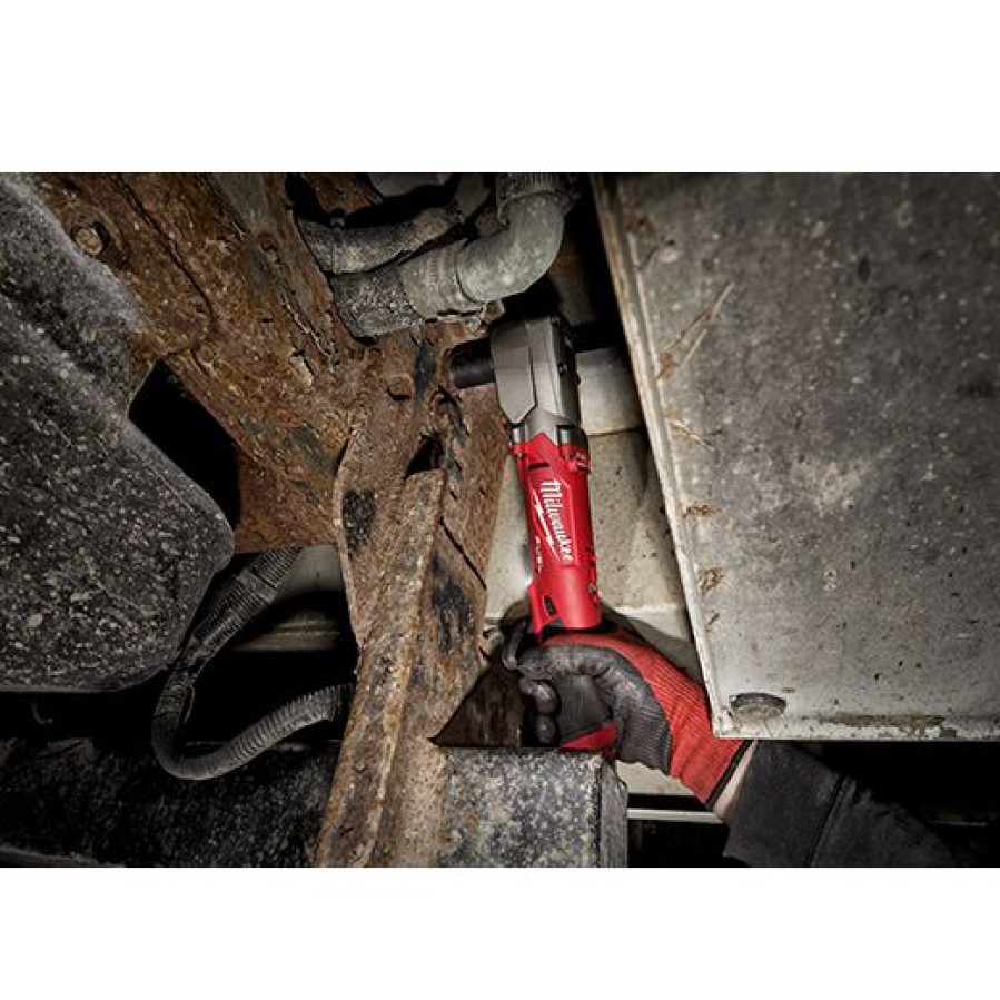 Cordless * | Milwaukee 2564-20 M12 Fuel 3/8 Right Angle Impact Wrench W/ Friction Ring (Tool Only)