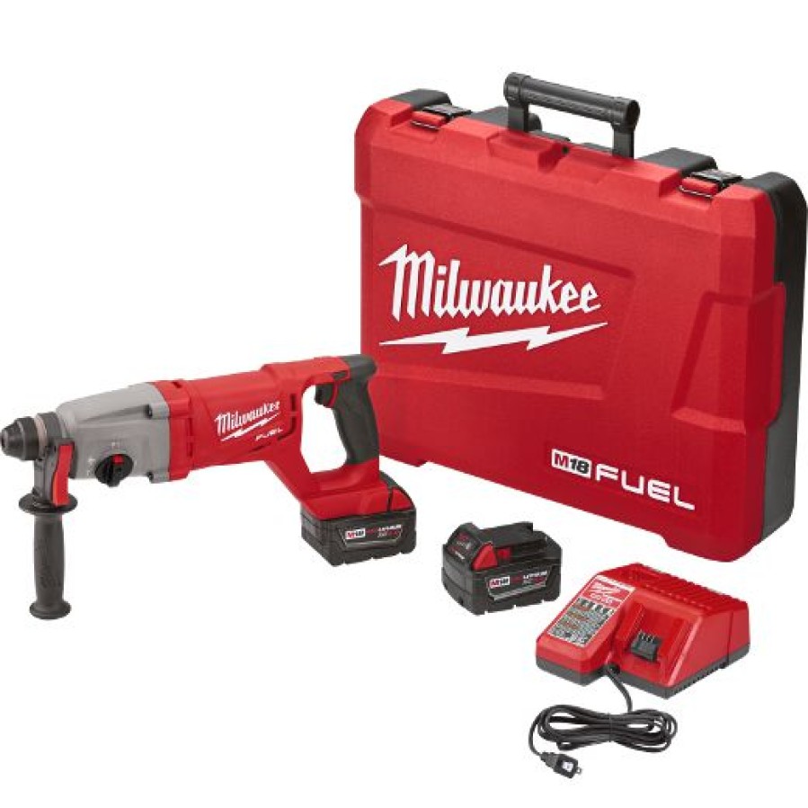 Cordless * | Milwaukee 2713-22 M18 Fuel 1 Sds-Plus D-Handle Rotary Hammer Kit