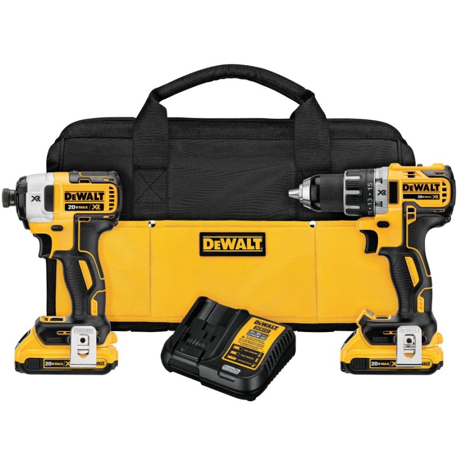 Cordless * | Dewalt Dck283D2 2-Tool Cordless Combo Kit