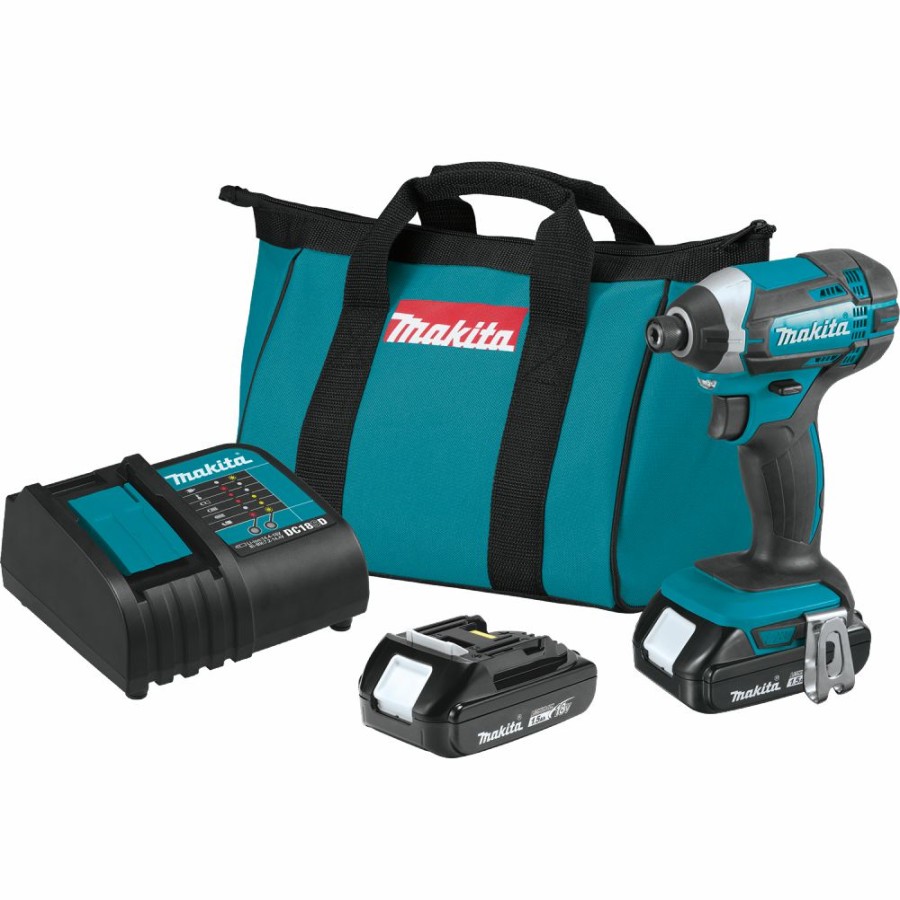 Cordless * | Makita Xdt11Sy 18V Lxt Cordless Compact Impact Driver Kit