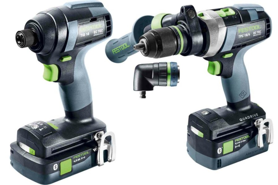 Drilling * | Festool 576996 Tid 18 Hpc I-Set Tpc 18/4 2-Tool Combo Kit