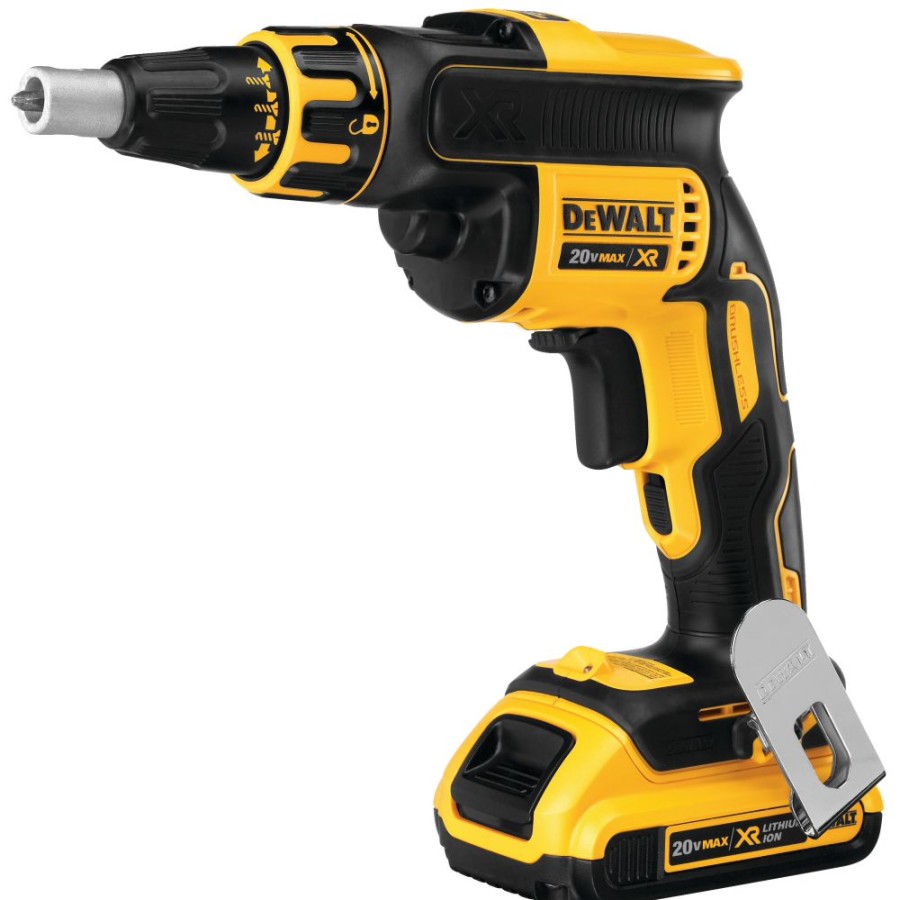 Cordless * | Dewalt Dcf620D2 Drywall Screwgun Kit