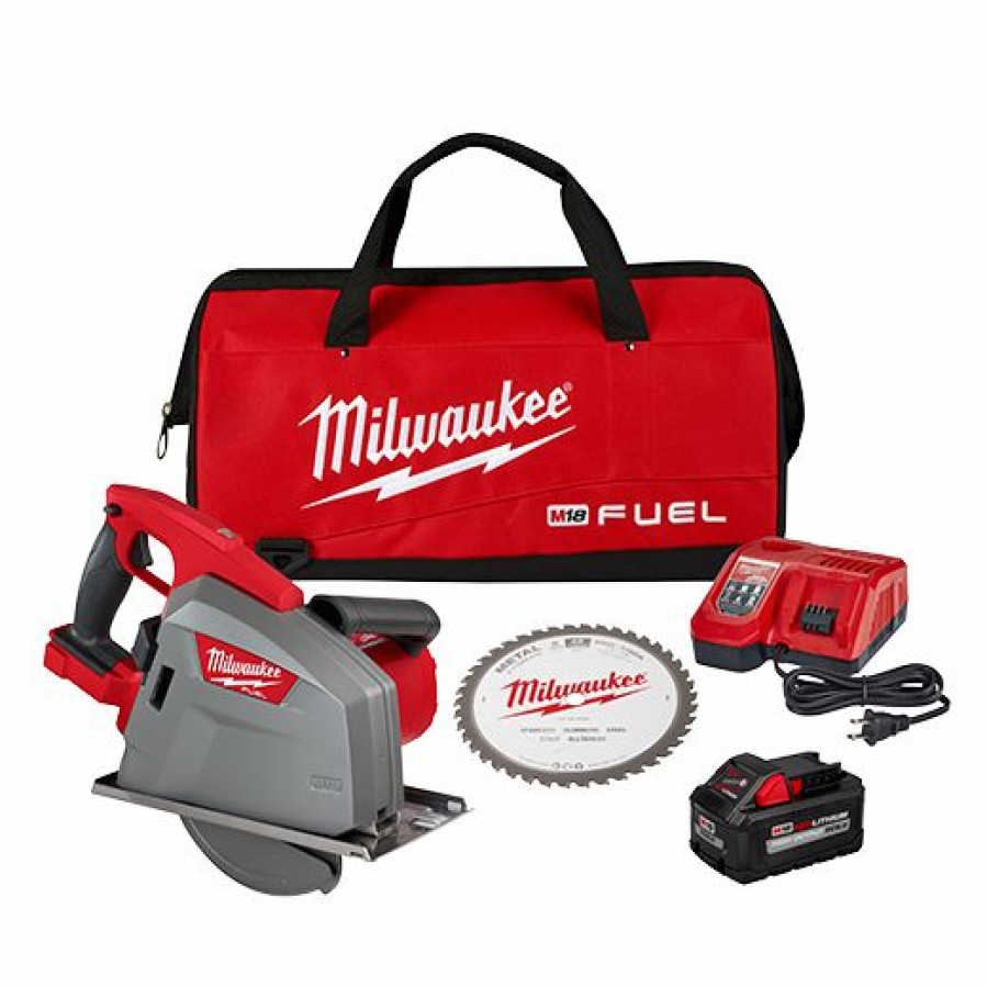 Cordless * | Milwaukee 2982-21 M18 Fuel 8 Metal Cutting Circular Saw Kit