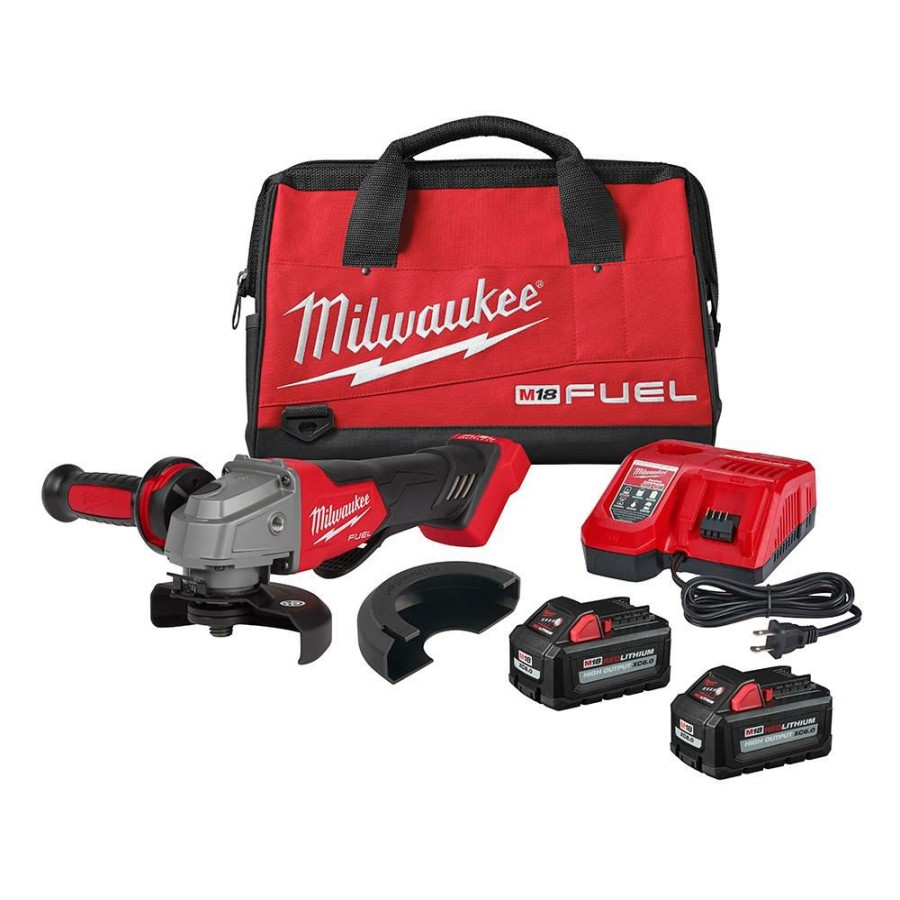 Cordless * | Milwaukee 2880-22 M18 Fuel 4-1/2 / 5 Grinder Paddle Switch Kit