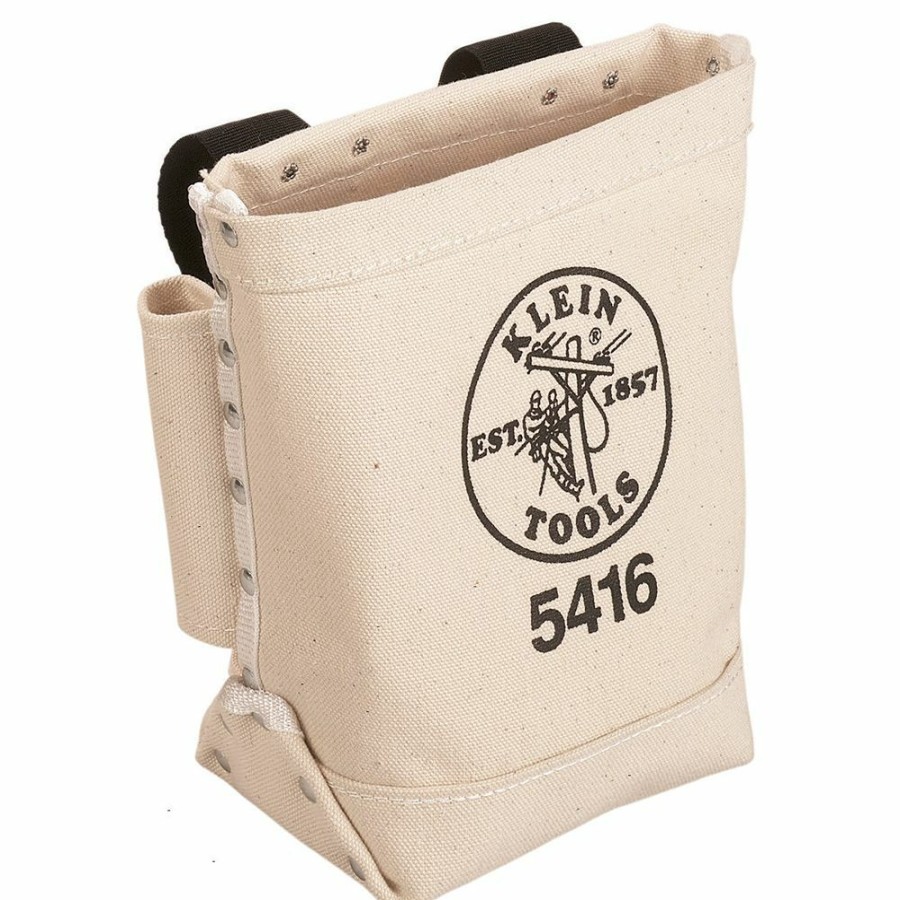 Work Gear * | Klein 5416 Bull-Pin And Bolt Pouch Canvas Tool Bag