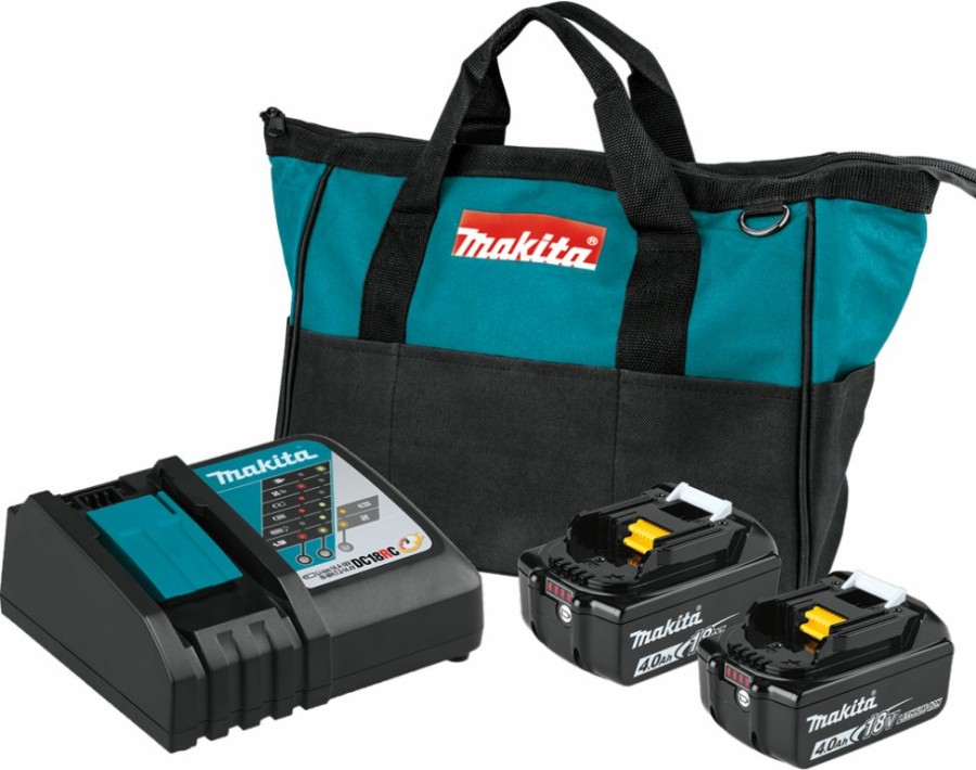 Cordless * | Makita Bl1840Bdc2 18V Lxt Two Battery And Charger Starter Pack