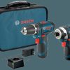 Cordless * | Bosch Clpk22-120 12V 2-Tool Cordless Combo Kit