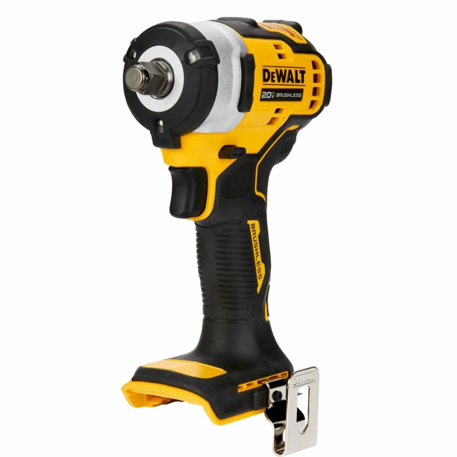 Cordless * | Dewalt Dcf911B 20V Max 1/2 Impact Wrench With Hog Ring Anvil (Tool Only)