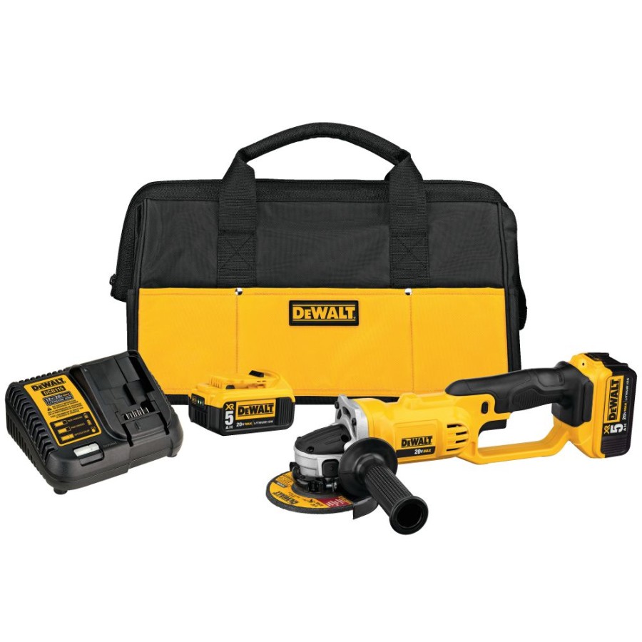 Cordless * | Dewalt Dcg412P2 Cordless Grinder