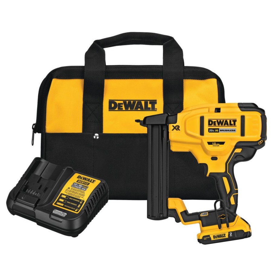 Cordless * | Dewalt Dcn681D1 Cordless Stapler Kit