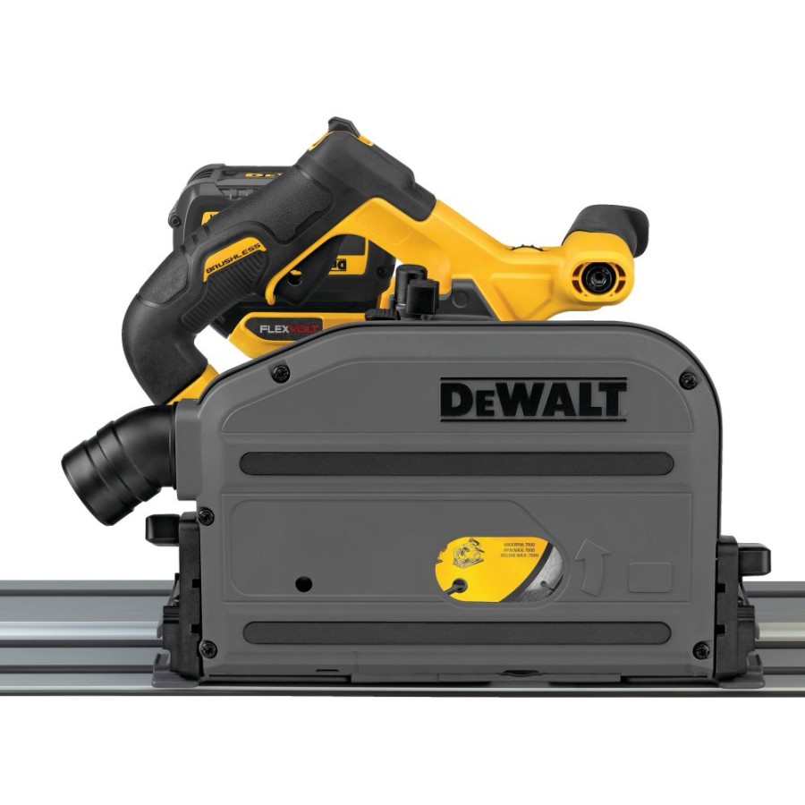 Cordless * | Dewalt Dcs520St1 Flexvolt 60V Max 6-1/2 Cordless Tracksaw Kit