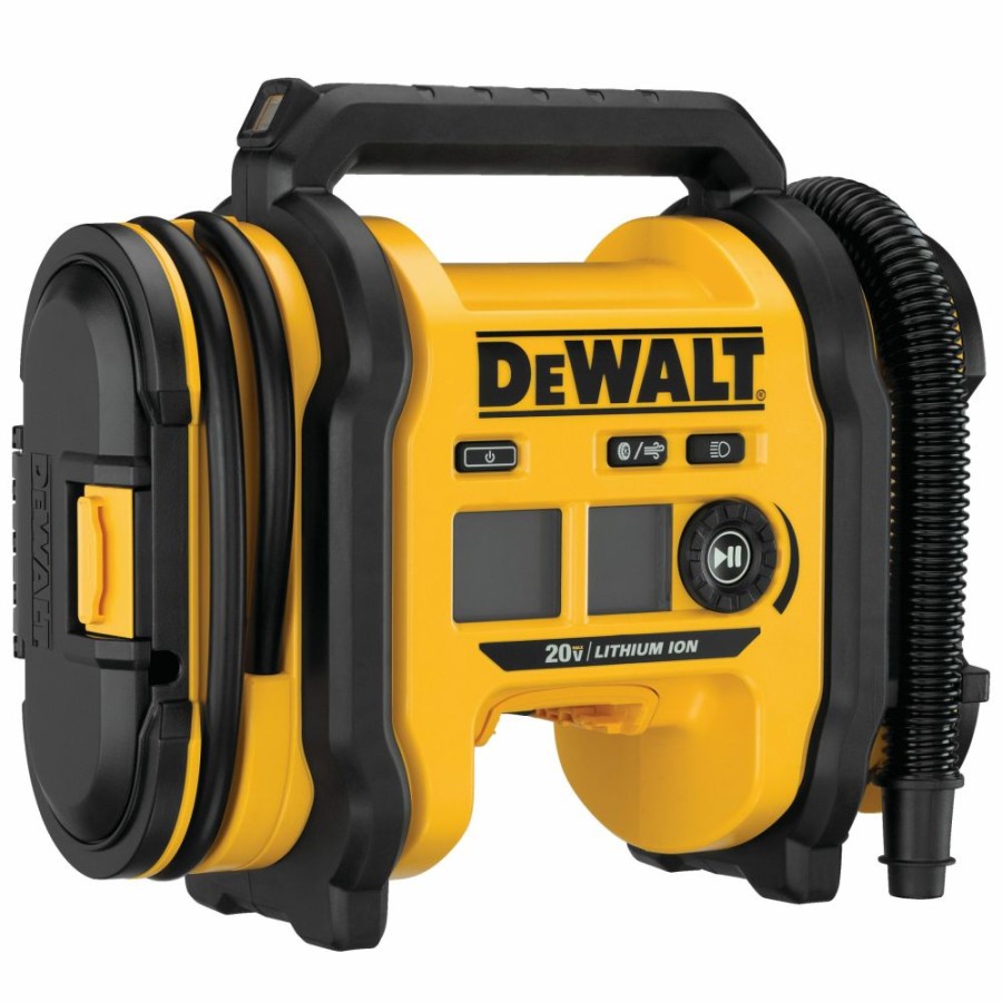 Cordless * | Dewalt Dcc020Ib 20V Max Corded/Cordless Air Inflator