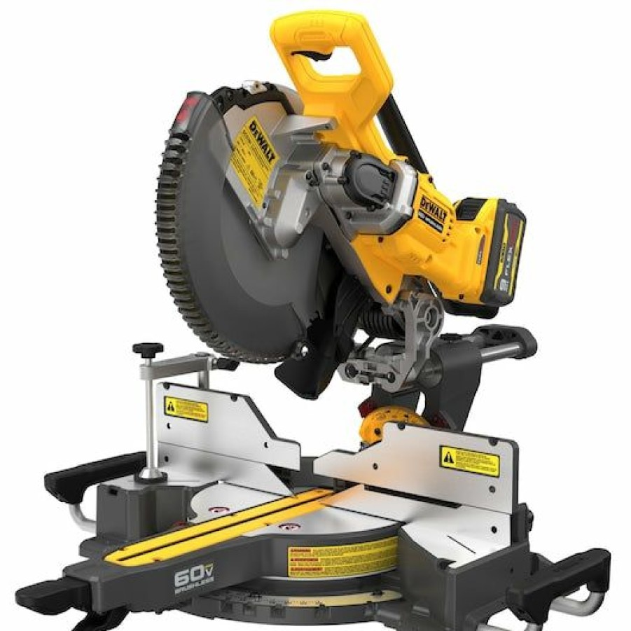 Cordless * | Dewalt Dcs781X1 12 Double Bevel Sliding Compound Flexvolt Miter Saw Kit