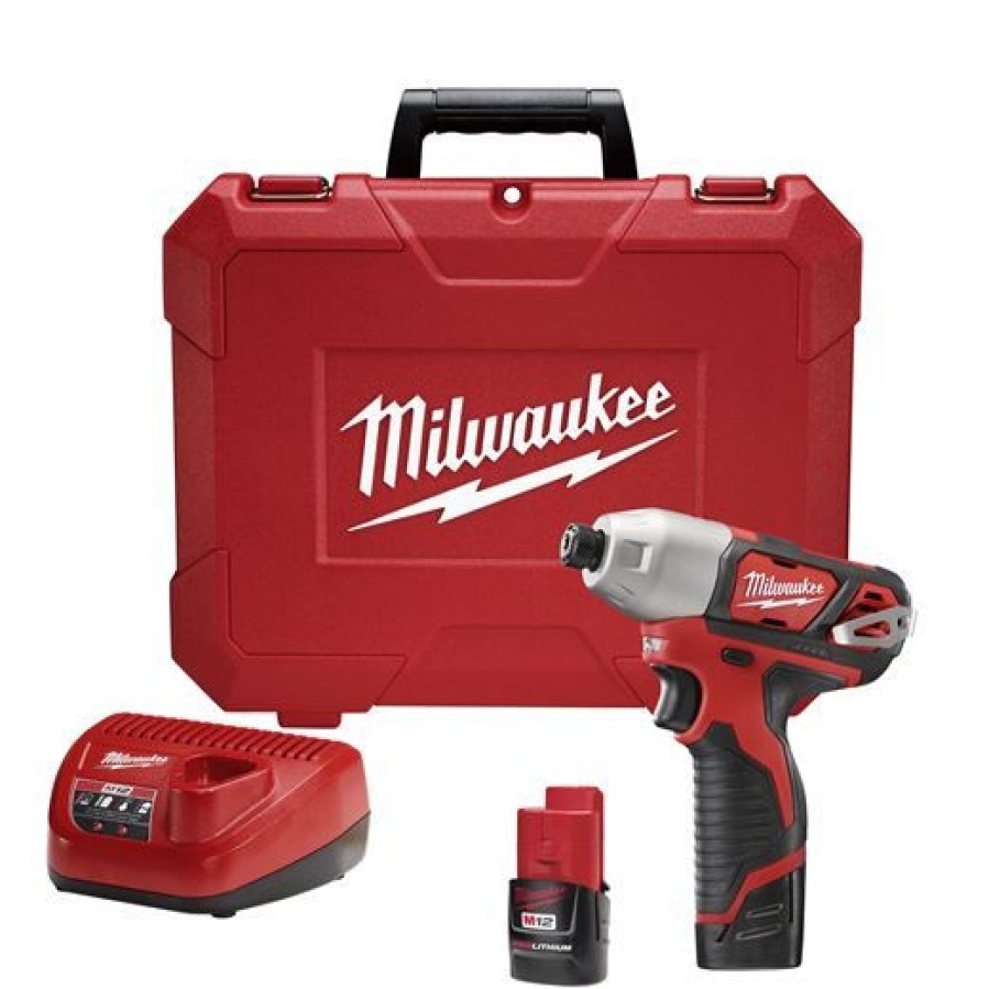 Cordless * | Milwaukee 2462-22 Impact Driver Kit