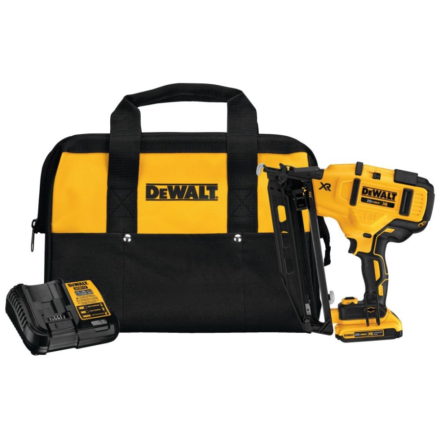 Cordless * | Dewalt Dcn660D1 Cordless Finish Nailer Kit