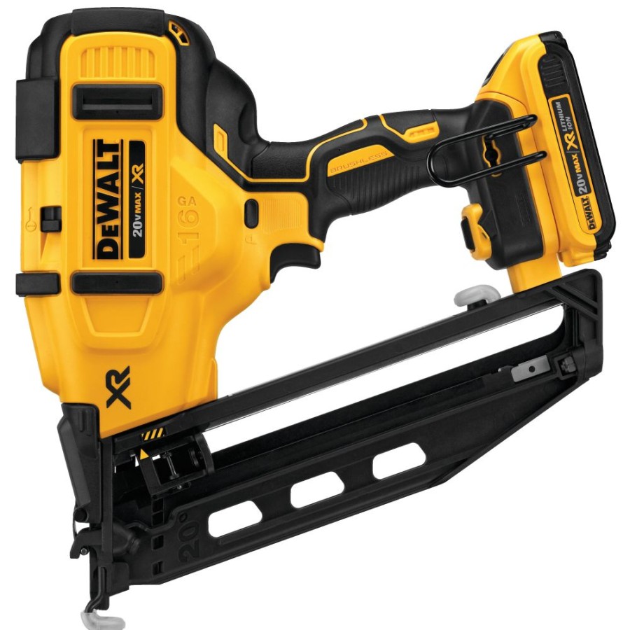 Cordless * | Dewalt Dcn660D1 Cordless Finish Nailer Kit