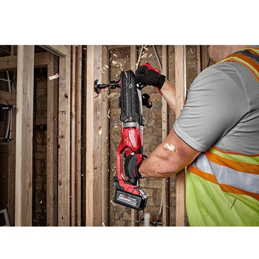 Cordless * | Milwaukee 2811-20 M18 Fuel Super Hawg Right Angle Drill (Tool Only)