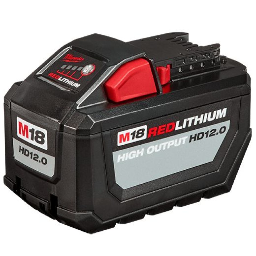 Cordless * | Milwaukee 48-59-1200 M18 Redlithium High Output Hd12.0 Battery Pack W/ Rapid Charger