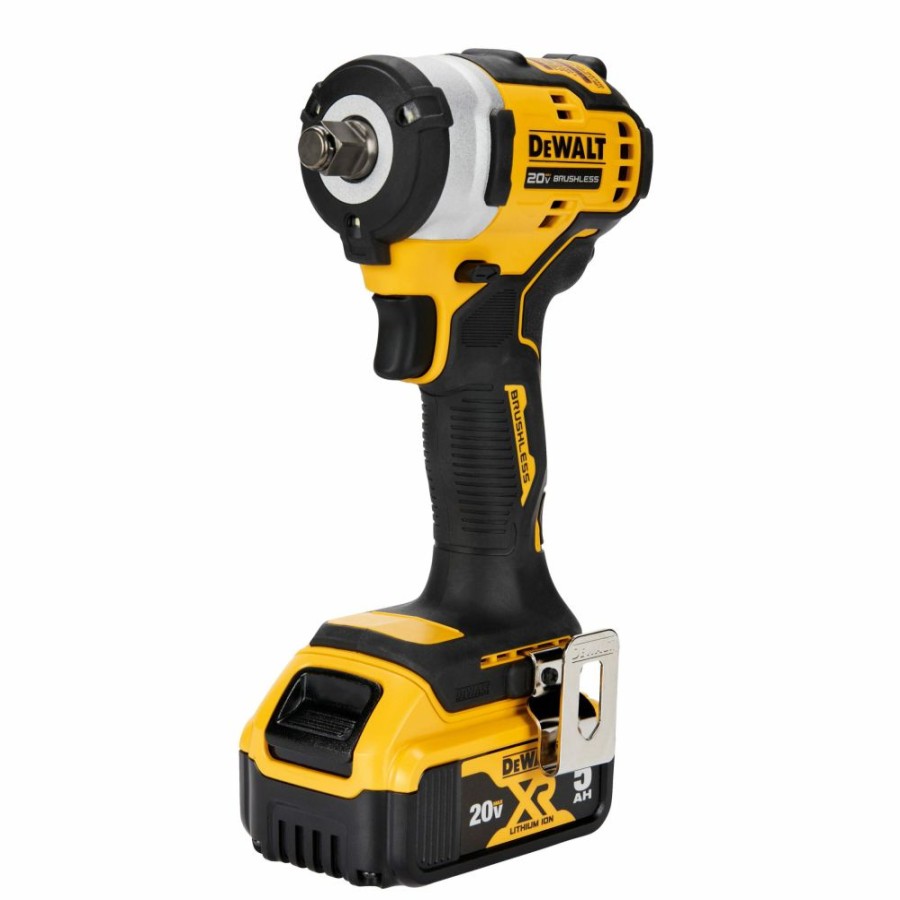 Cordless * | Dewalt Dcf911P2 20V Max 1/2 Impact Wrench With Hog Ring Anvil Kit