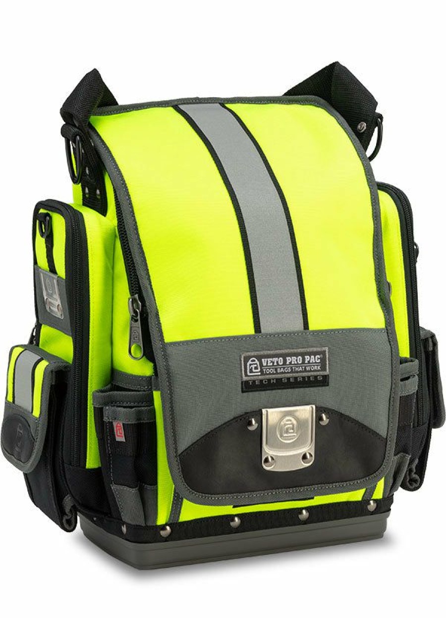 Work Gear * | Veto Pro Pac Tp-Xxl Hi-Viz Yellow Tool Pouch