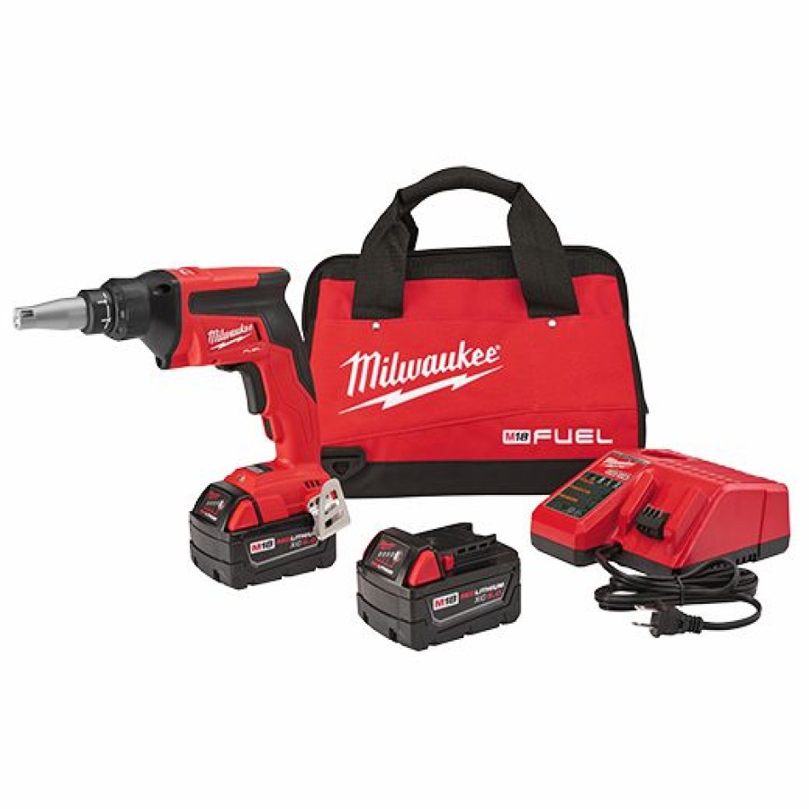 Cordless * | Milwaukee 2866-22 M18 Fuel Drywall Screw Gun Kit