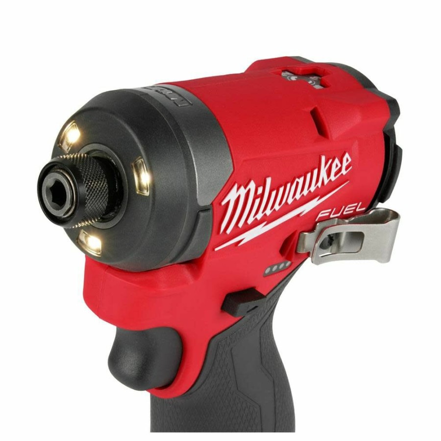 Cordless * | Milwaukee 3453-22 M12 Fuel 1/4 Hex Impact Driver Kit