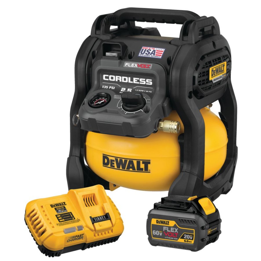 Cordless * | Dewalt Dcc2560T1 Flexvolt Cordless Air Compressor Kit