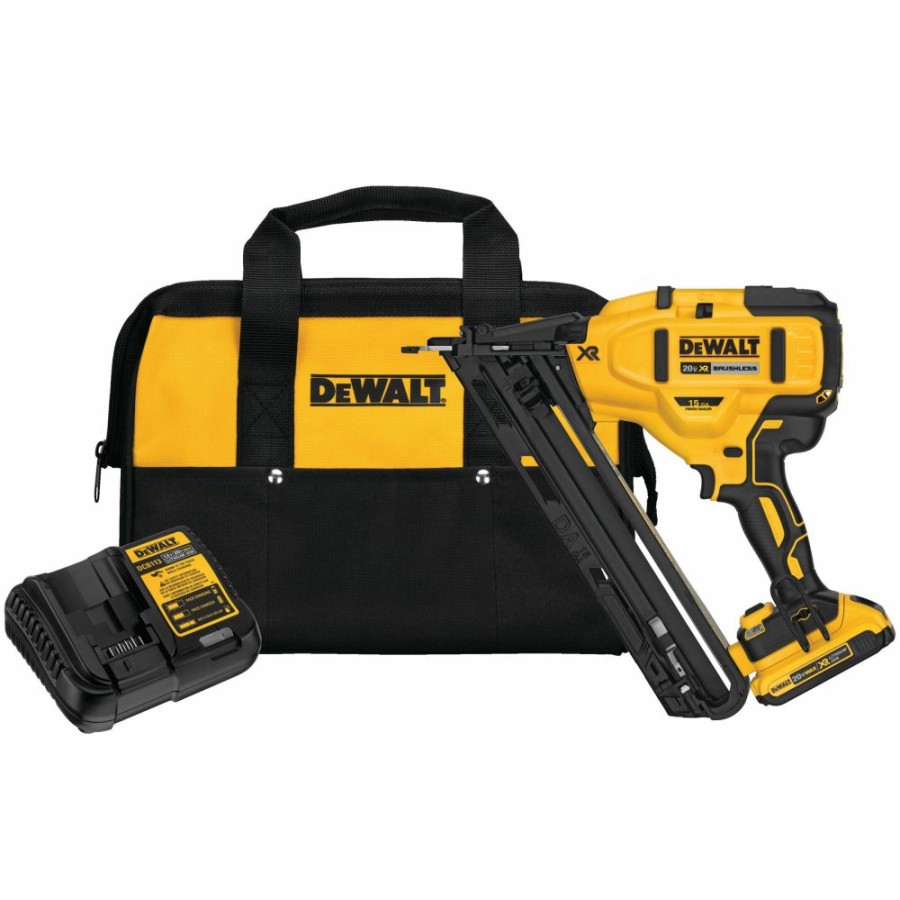 Cordless * | Dewalt Dcn650D1 Cordless Finish Nailer Kit