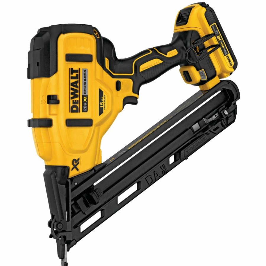 Cordless * | Dewalt Dcn650D1 Cordless Finish Nailer Kit